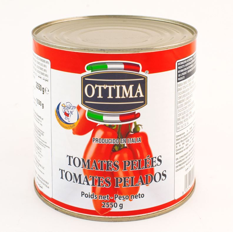 طماطم مقشرة اوتيما 2550 جم × 6 حبة