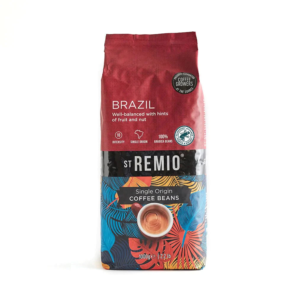 حبوب القهوة البرازيلية سانت ريميو 1 كجم