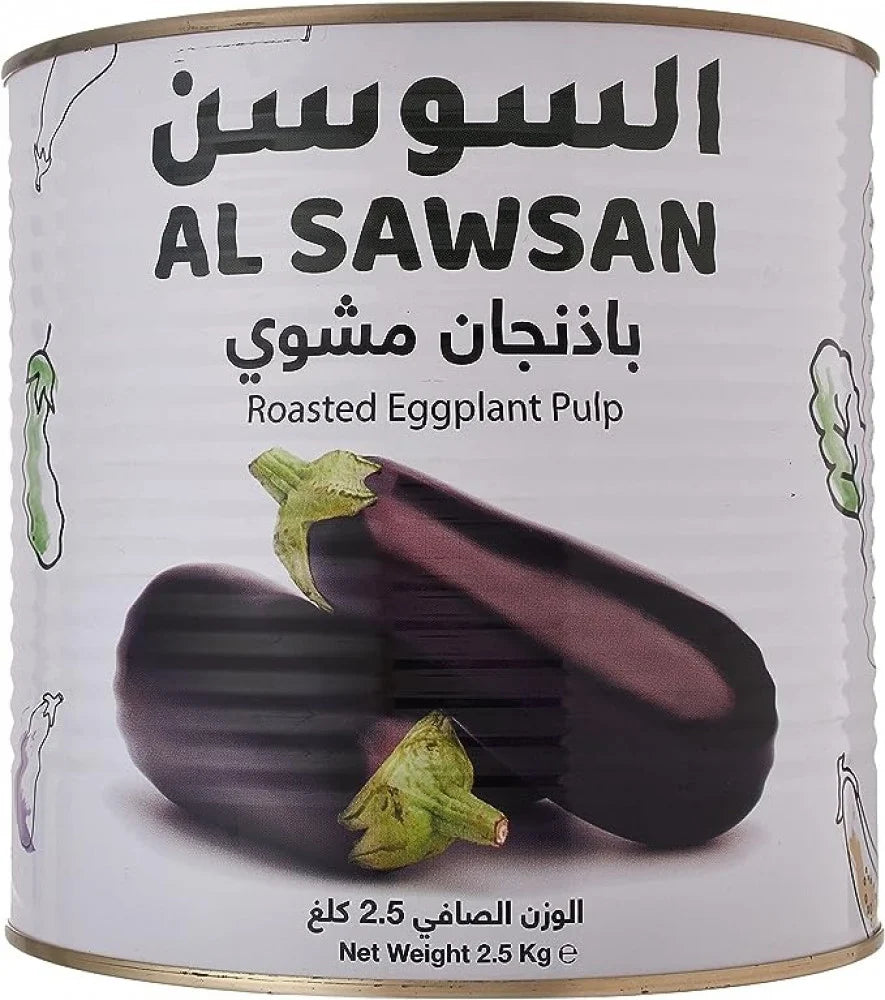 باذنجان مشوي علب السوسن 2.5 كجم × 6 حبة