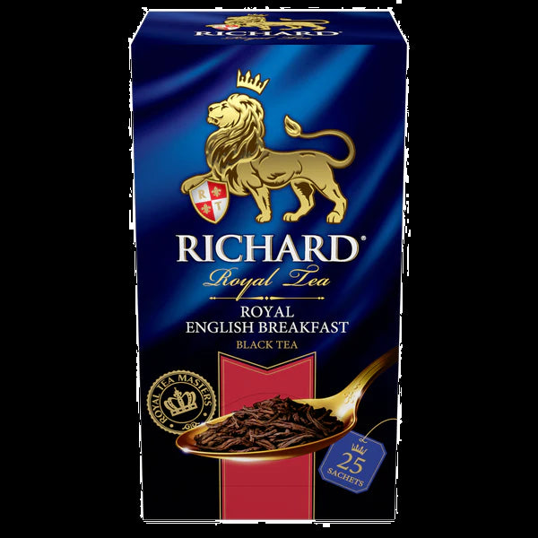 شاي الإفطار الإنجليزي ريتشارد 25 مغلف × 12 علبة